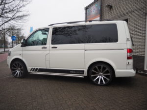 Autobestickering-Eindhoven-Prins-Elektro-Volkswagen-Transporter