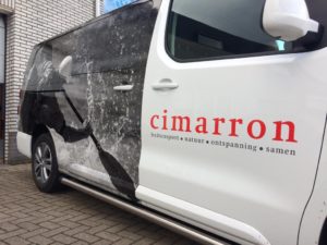 Cimarron Peugot Expert belettering Eindhoven