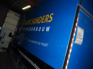 Mark Sanders Autobestickering Eindhoven