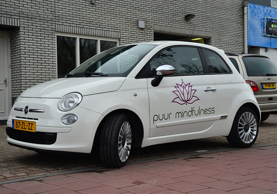 Fiat 500 Belettering Puur Mindfulness58