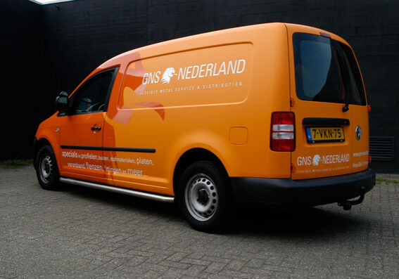 Busbelettering GNS Nederland