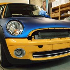 carwrap mini cooper